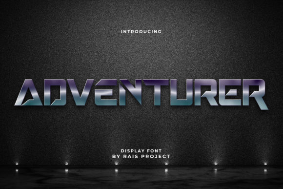 Adventurer Font for Business Branding