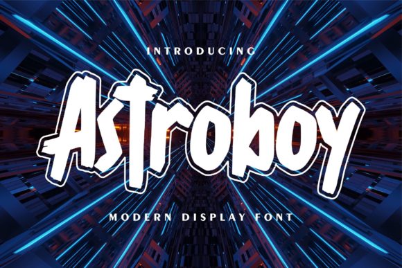 Astroboy Font for Bold Branding Projects