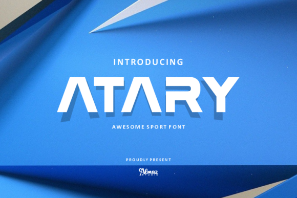Atary: A Modern Typeface for Bold Editorial Design