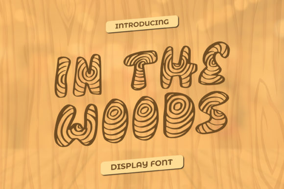 Bring Your Web Design to Life with In the Woods Font