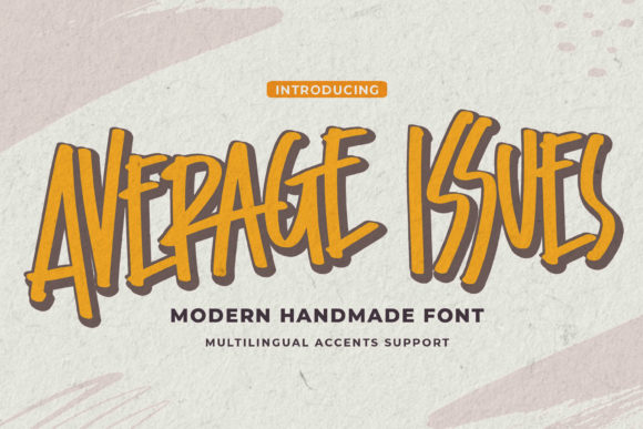 Bringing Creativity to Life with Average Issues Font