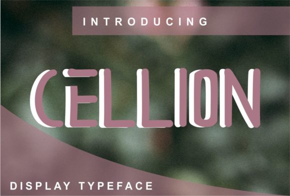 Cellion: A Polished Font for Small Business Branding
