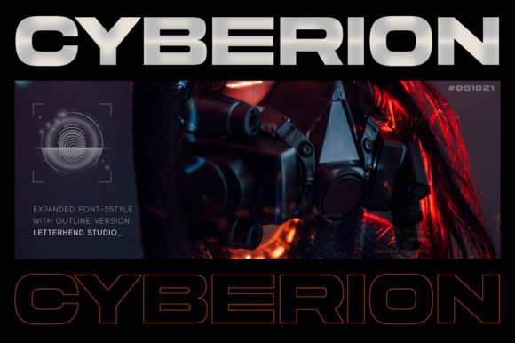 Cyberion Font for a Futuristic Brand Touch