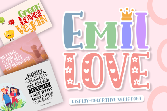 Emil Love: A Playful Font for Creative Branding Projects