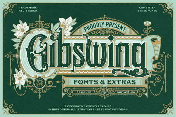 Gibswing: A Bold Display Font for Creative Branding