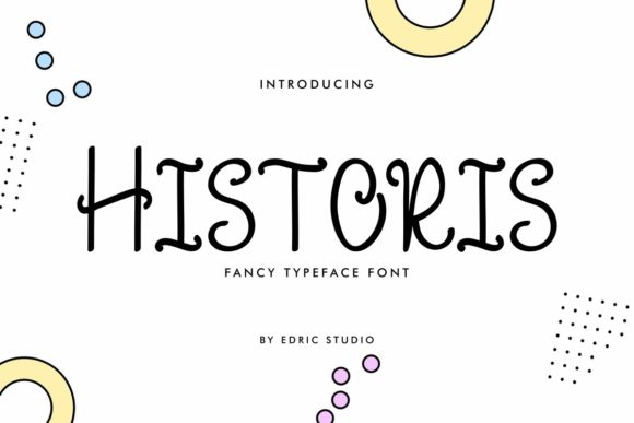 Historis Font: A Chic Display Typeface for Handmade Creations
