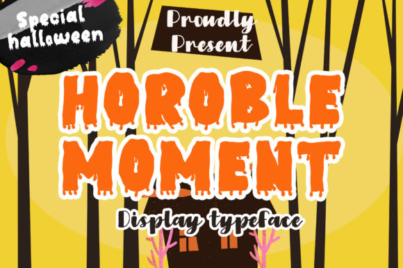 Horoble Moment: A Unique Font for Your Branding Needs
