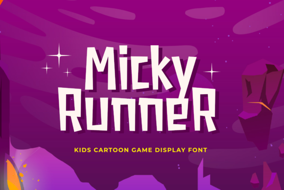 Micky Runner Font for Playful Branding