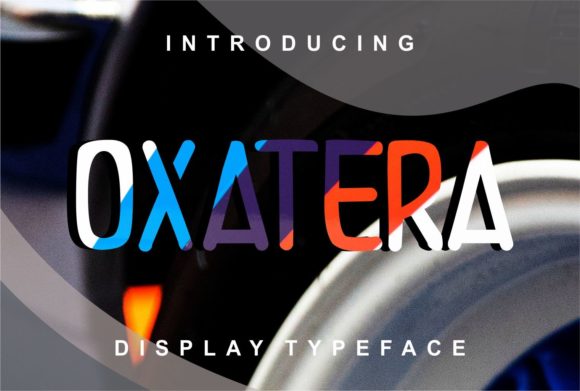 Oxatera: A Versatile Display Font for Creative Projects