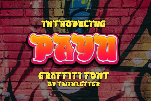 Payu: A Bold Display Font for Modern Editorial Design