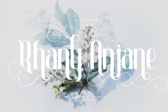 Rhany Anjane: A Font That Elevates Your Editorial Design