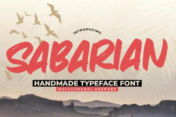 Sabarian: A Display Font for Bold Brand Statements