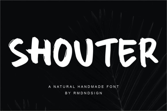 Shouter Display Font Review for Real Projects