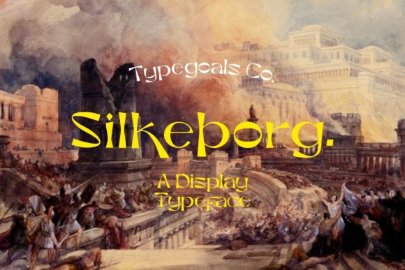 Silkeborg Font for Small Business Branding