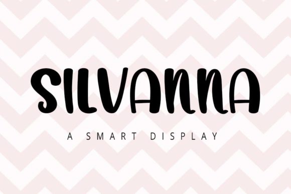 Silvanna: A Playful Display Font for Digital Branding