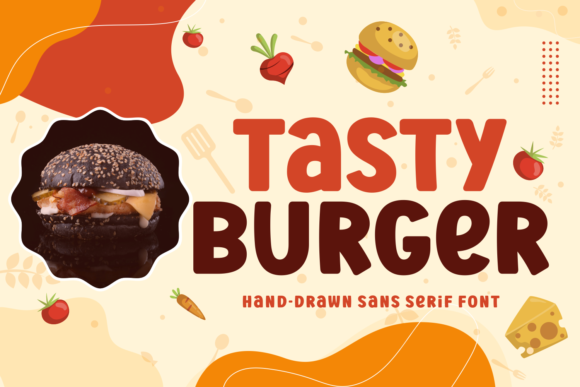Tasty Burger Font for Bold Campaign Design