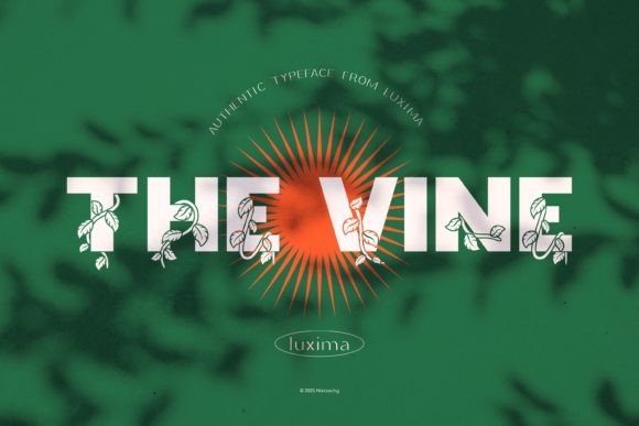 The Vine: A Bold Display Font for Professional Branding