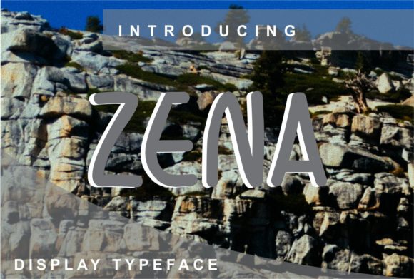 Zena Font for Eye-Catching Brand Content